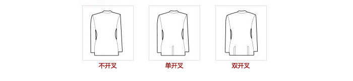 绅都服装西服定制款式细节选择之开叉