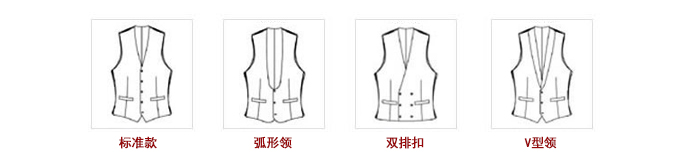绅都服装西服定制款式细节选择之马甲